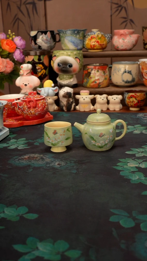 【落单】文心兰 壶带主人杯