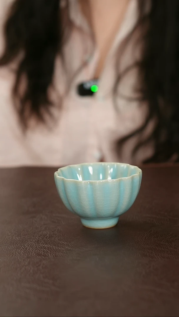 摆件原矿汝宋汝瓷428
