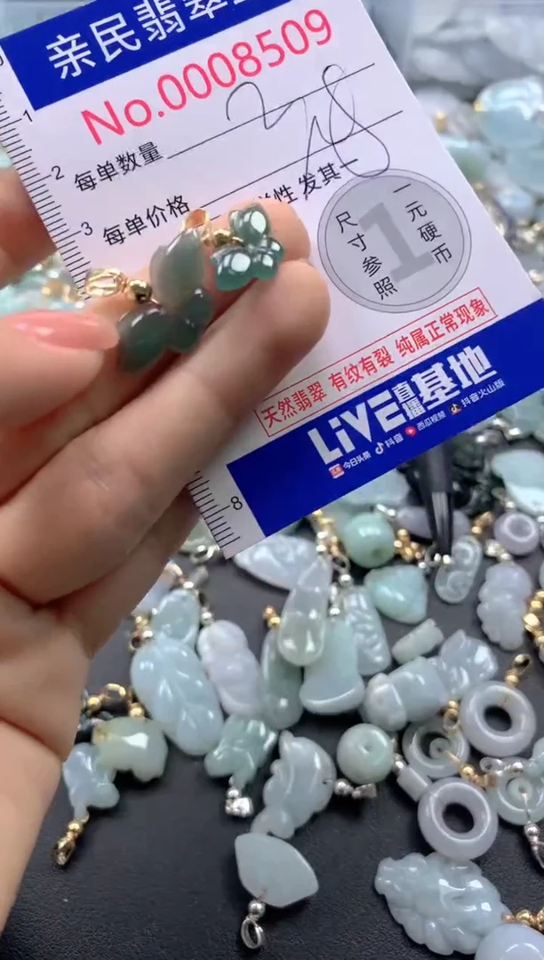 颈饰未镶嵌翡翠8509