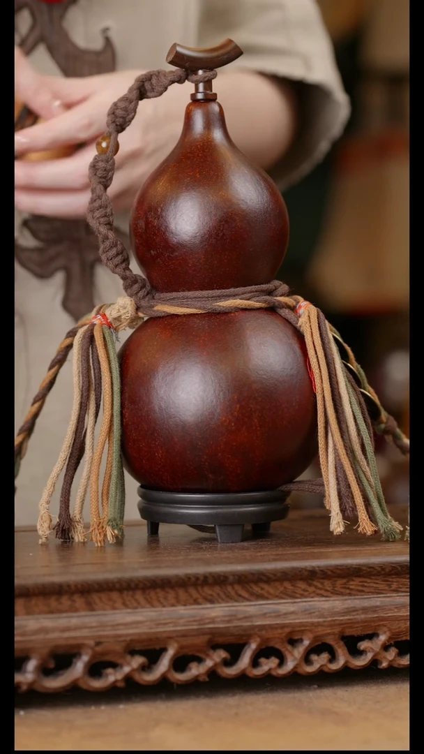 353号精品天然大漆酒葫芦一物一拍~