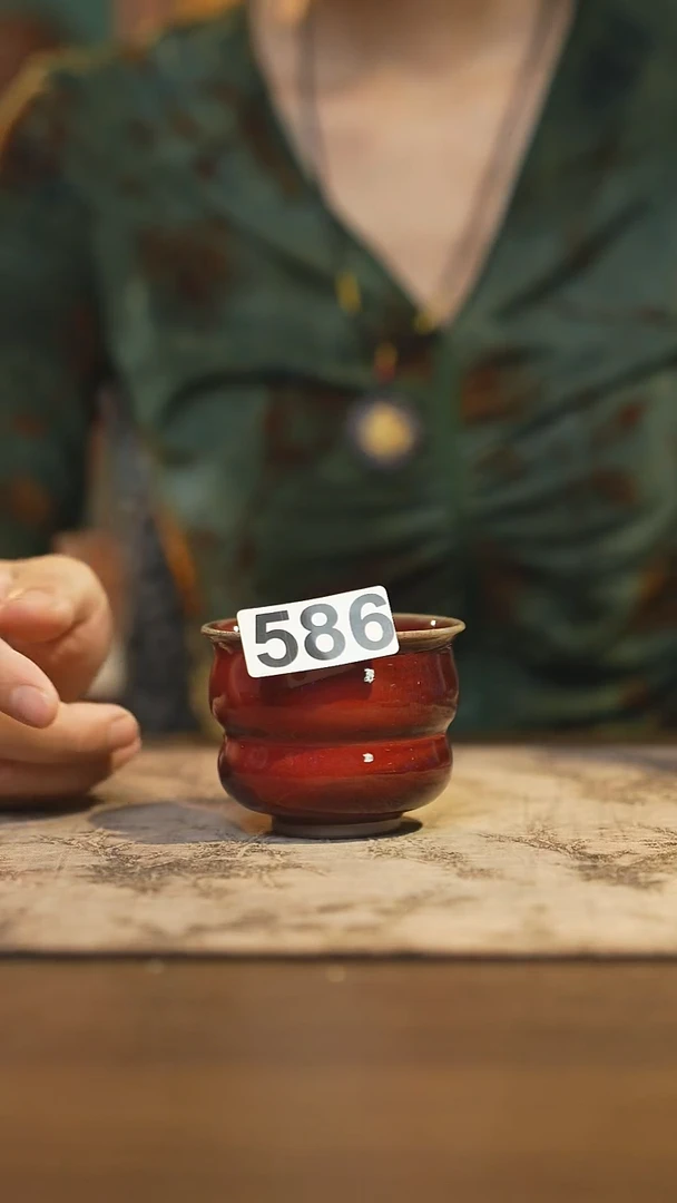 陶瓷茶器茶具主人杯586