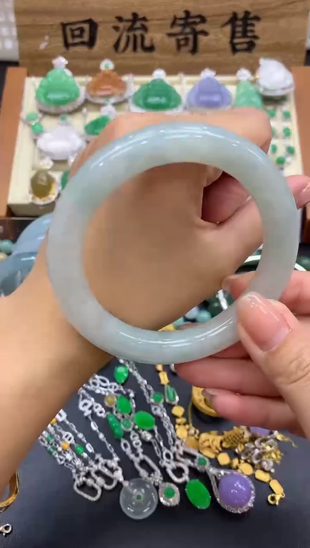 【闪购商品】翡翠手镯未镶嵌217-中国好珍宝