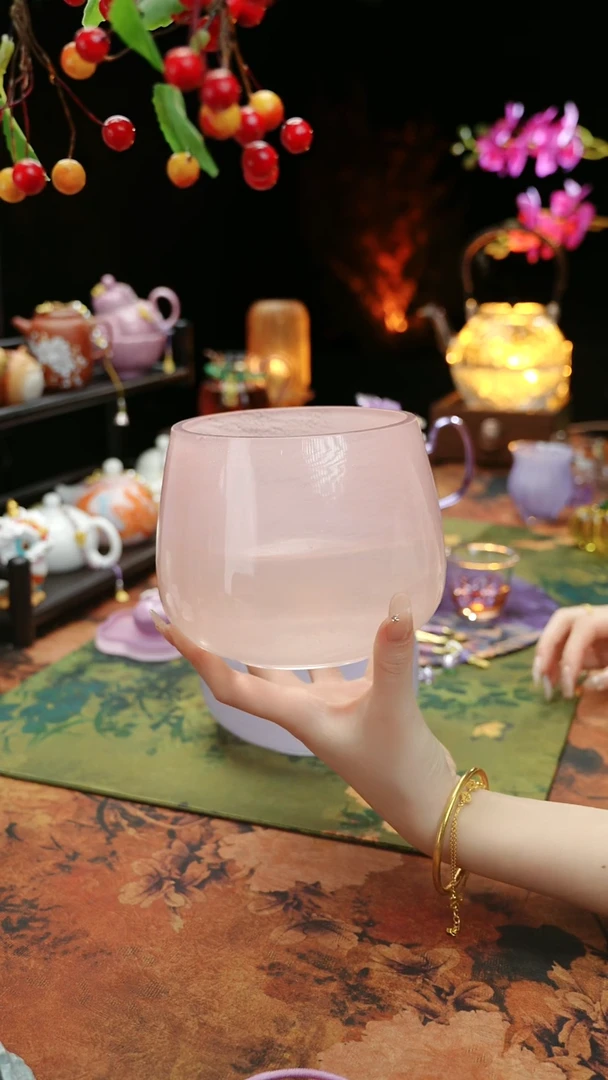 【闪购商品】粉色茶渣缸建水@@@@@@@@@