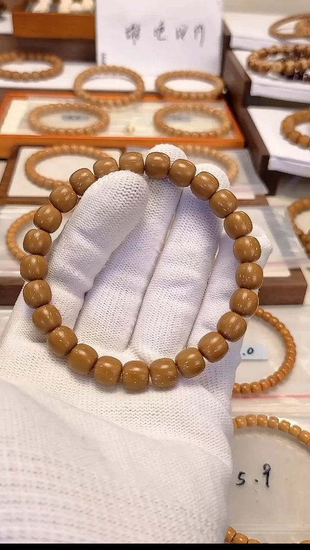 紫金鼠手串9实心鼠老型