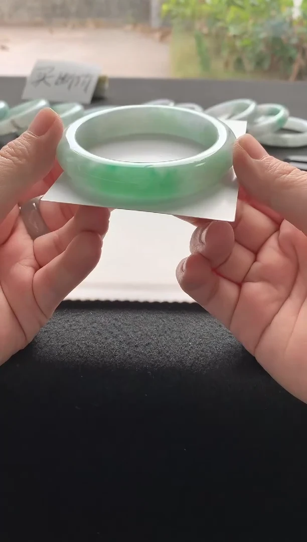 未镶嵌手镯翡翠56.5正圈买断A7949