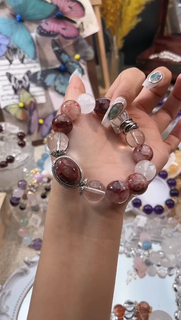 【闪购商品】水晶手链未镶嵌多样性发货颜色微差发其一