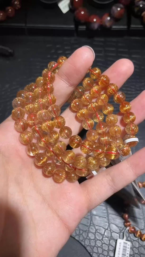 【闪购商品】水晶手链未镶嵌发晶单圈A8（多样性发其一）