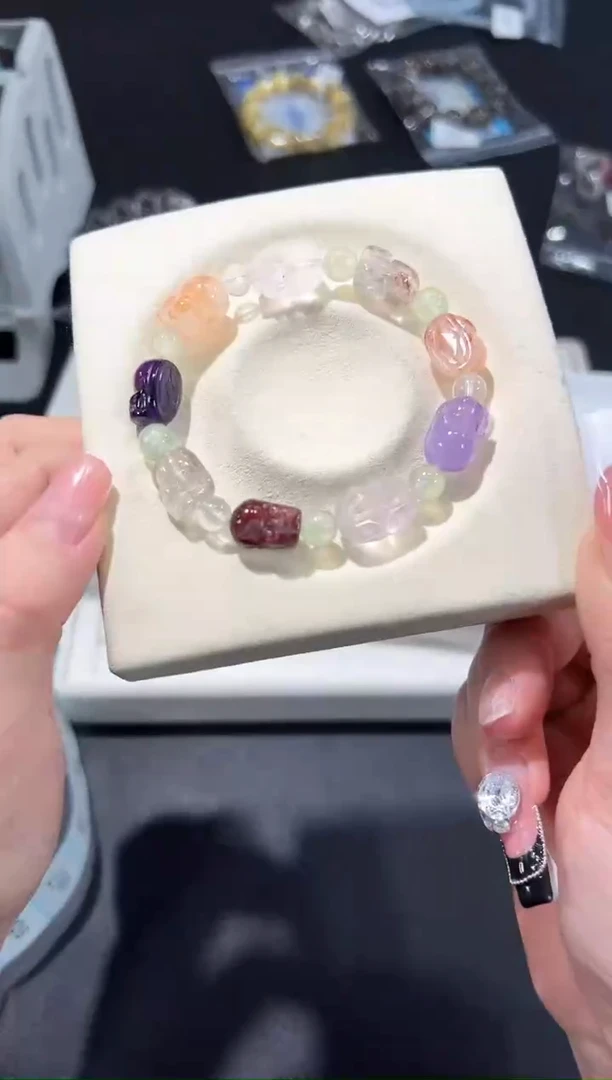 未镶嵌手串水晶64s多样性发起其一【1条】默认微瑕