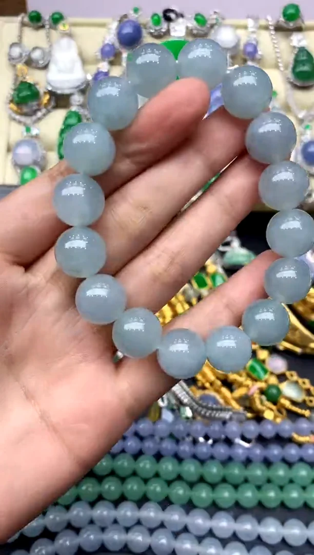 未镶嵌手串翡翠312-中国好珍宝