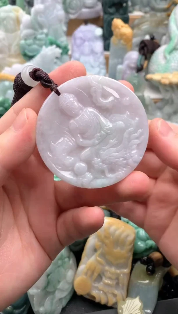 吊坠(不含链)未镶嵌翡翠1