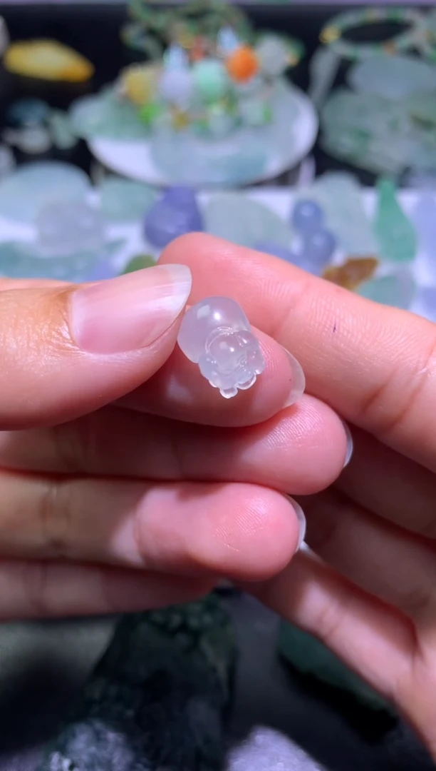 定制翡翠未镶嵌毛货