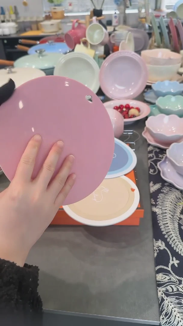 【闪购商品】瓷多色隔热垫3件套
