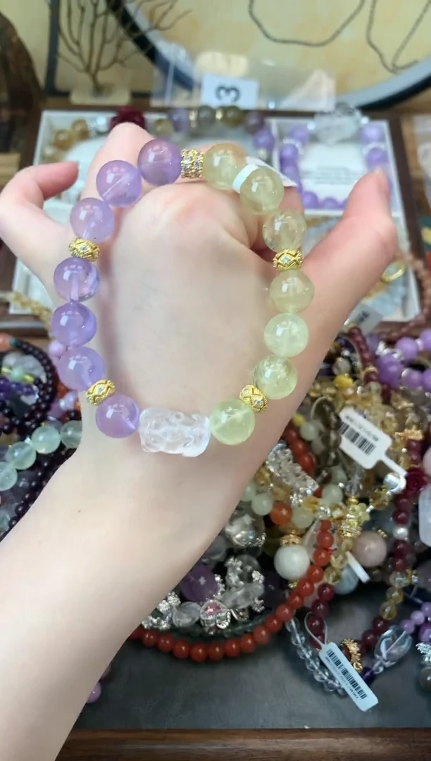 【闪购商品】紫晶手链未镶嵌435手串