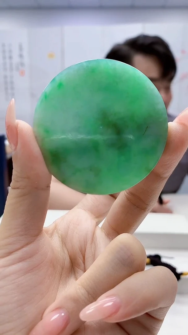 未镶嵌定制翡翠5060ty-毛货挂件42