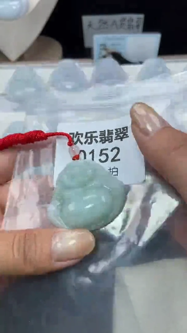 颈饰未镶嵌翡翠缅甸天然翡翠0152