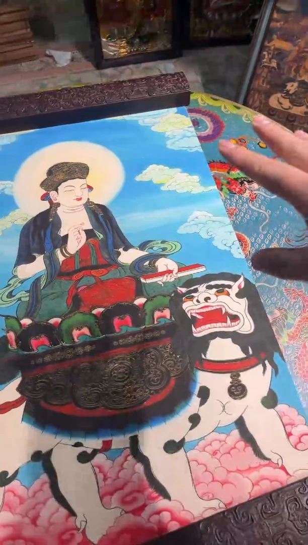 卷轴画东东唐卡tk16
