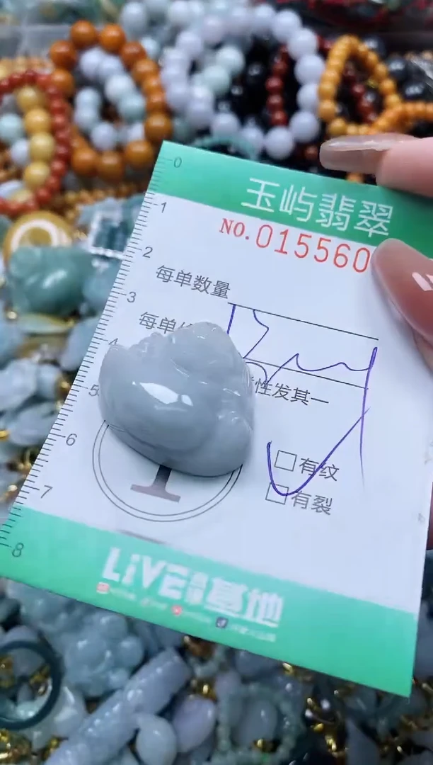 翡翠未镶嵌颈饰闪购0155606