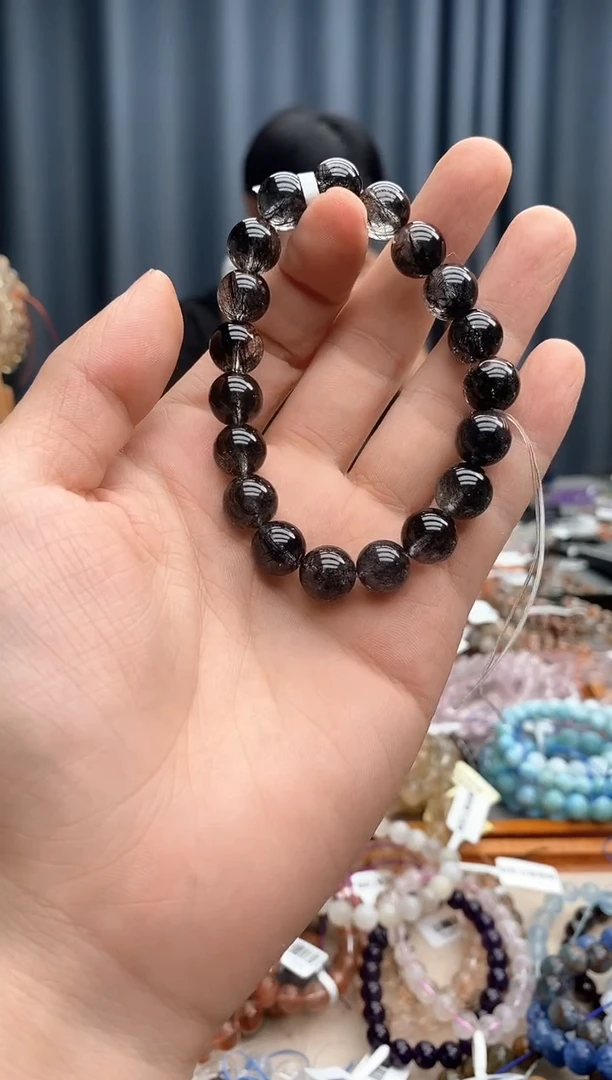 水晶手链未镶嵌黑发