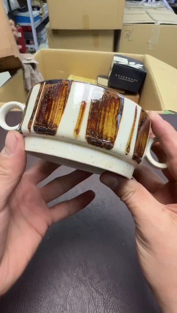 手工艺品钧瓷李*琴496