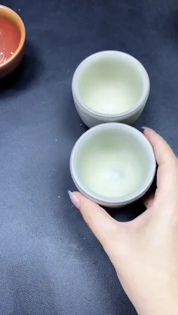 茶盏242两只微瑕