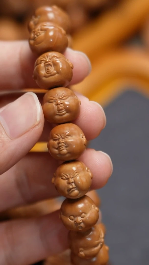 猴头核桃吊坠大百态