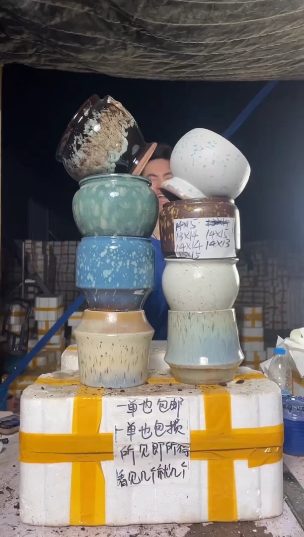 紫砂花盆紫砂花盆宜兴紫砂粗陶花盆