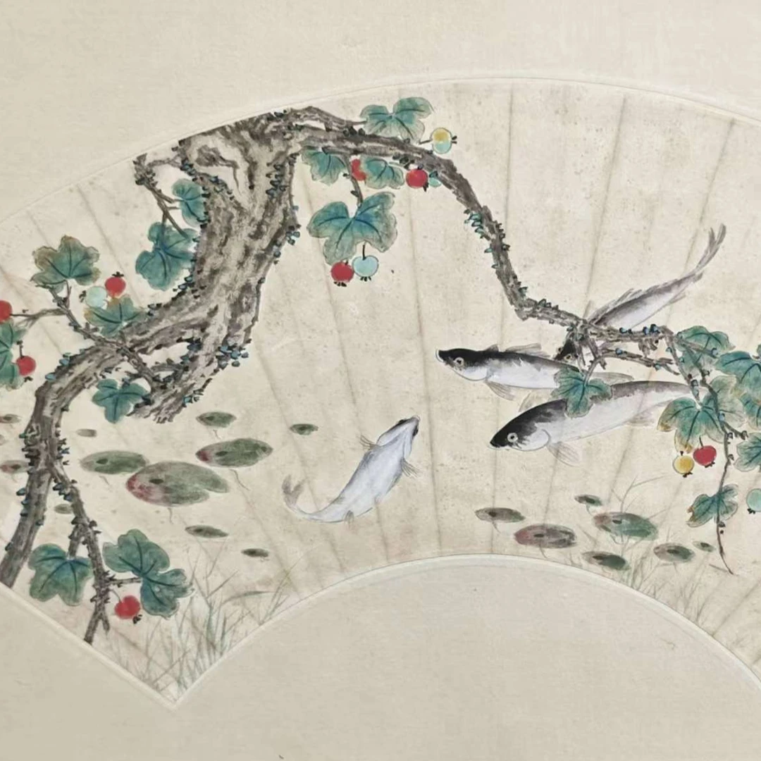 A1785扇面   国画