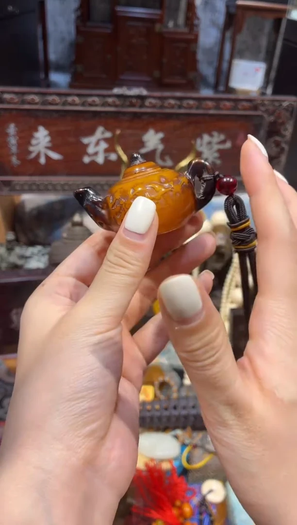 裸石蜜蜡未镶嵌慧心甄选直播推荐