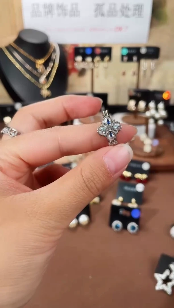 合金925银锆石7605