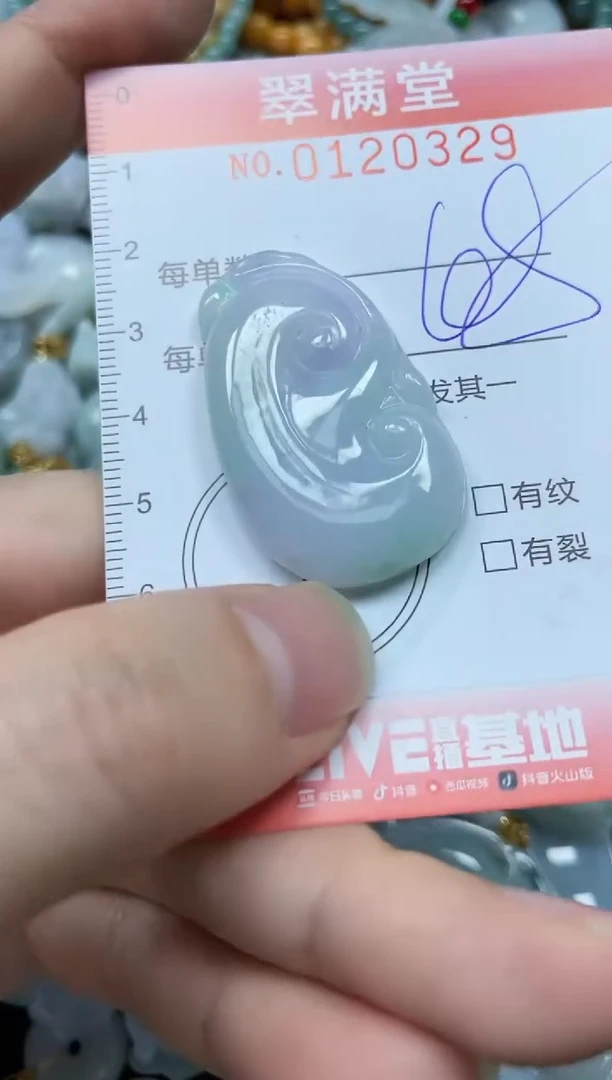 翡翠未镶嵌颈饰闪购0120329