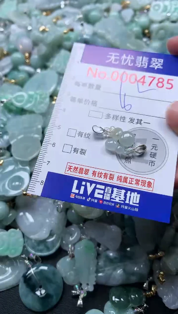 颈饰未镶嵌翡翠4785