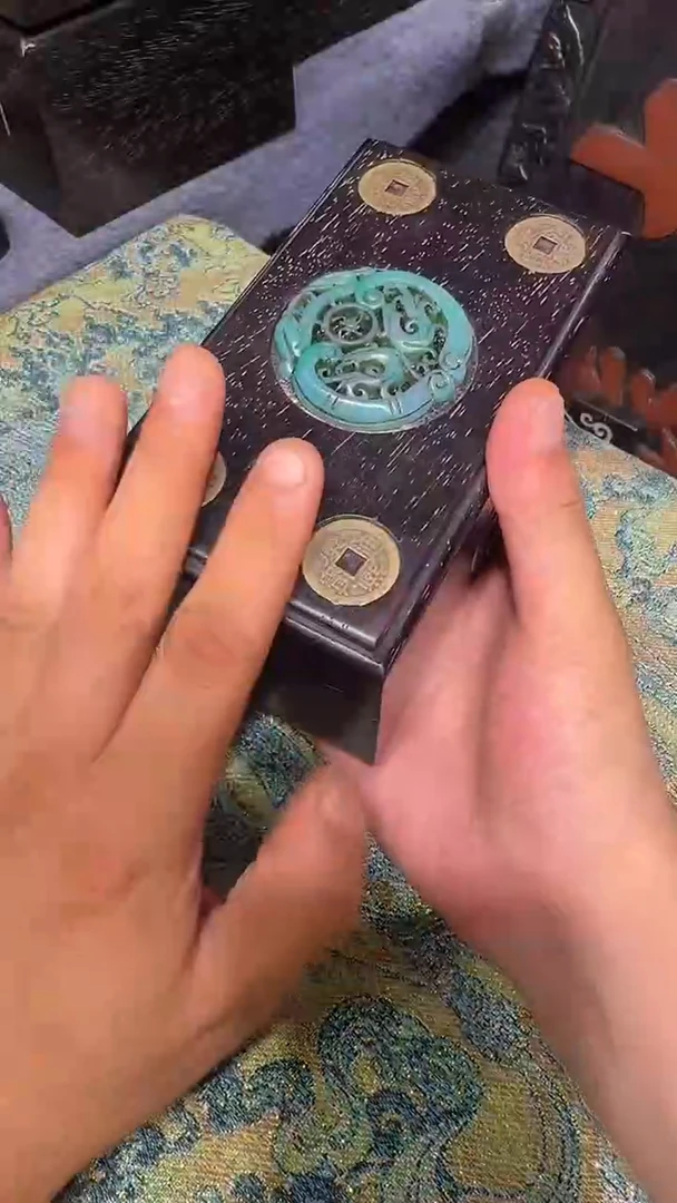贡木首饰盒玉牌11111111111111
