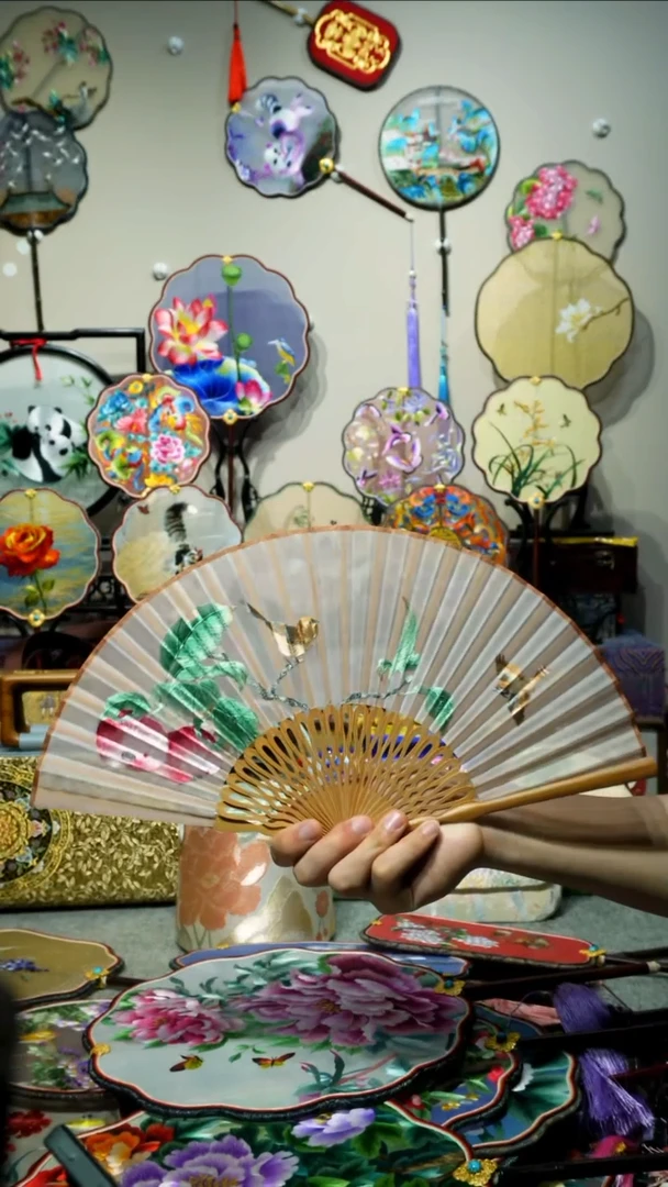 刺绣纯手工苏绣艺术品