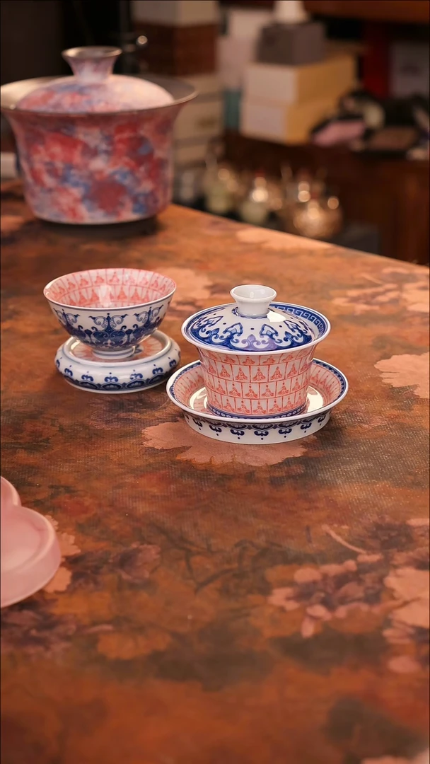 【闪购商品】陶瓷茶具（无礼盒无茶盘）@@A9486