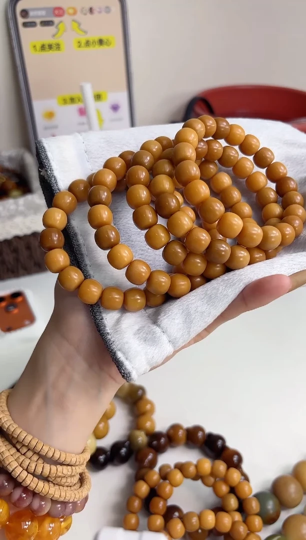 手串菩提根/象牙果沐d84二舅干磨酒桶11*12mm手串