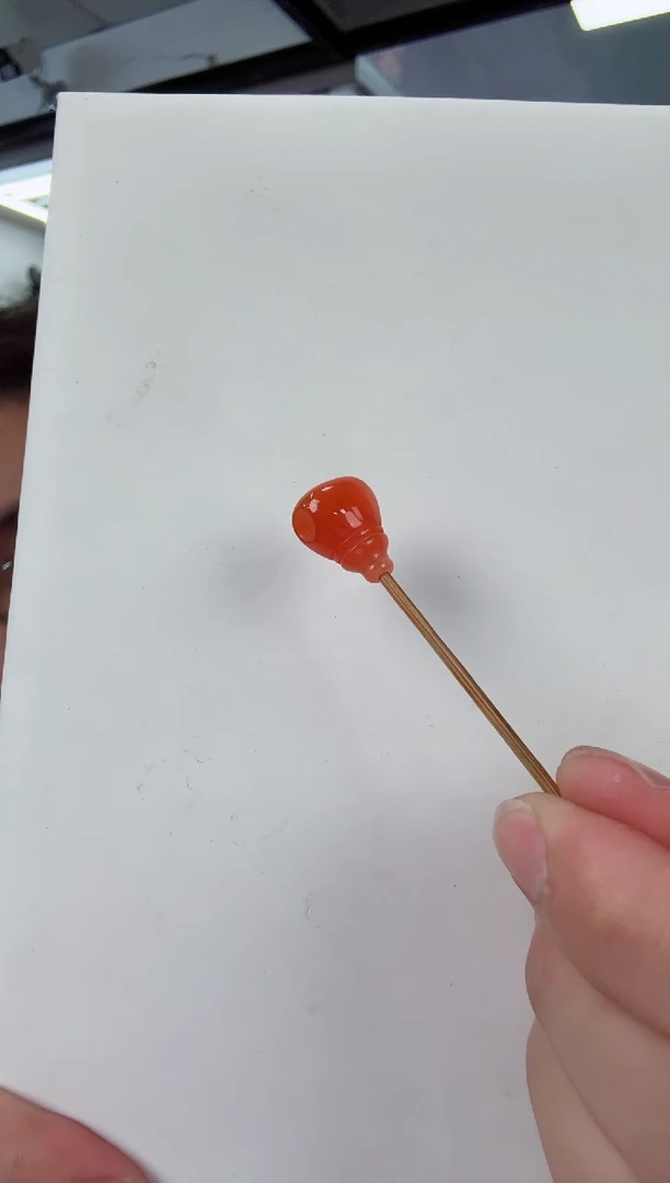 未镶嵌三通南红玛瑙行**悟一个/条
