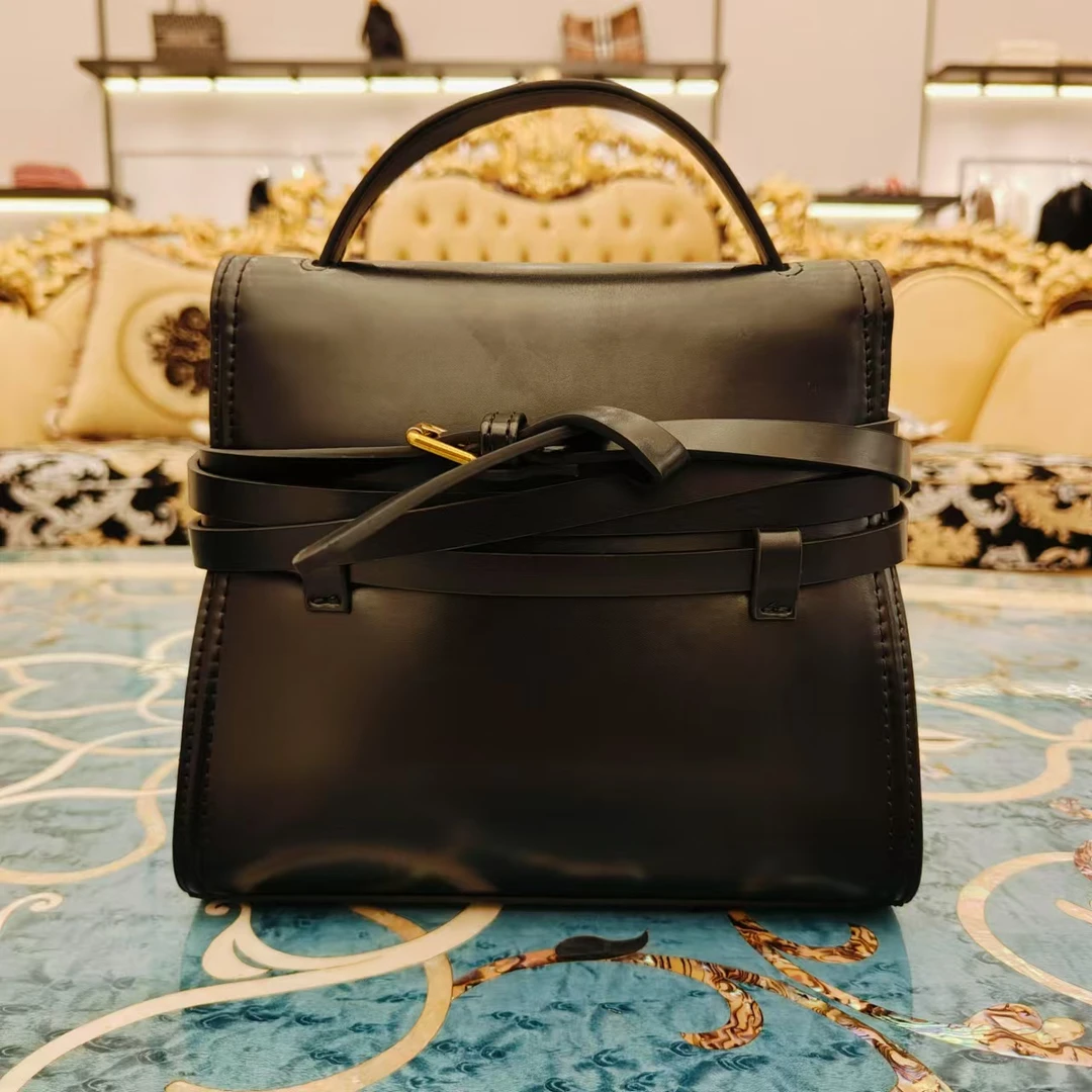 原创设计真皮高定单肩斜挎包