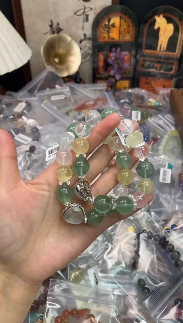 未镶嵌手链萤石241