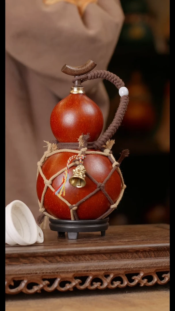 149号精品天然大漆酒葫芦一物一拍~