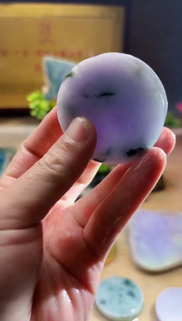 翡翠挂件未镶嵌A货张麦a767