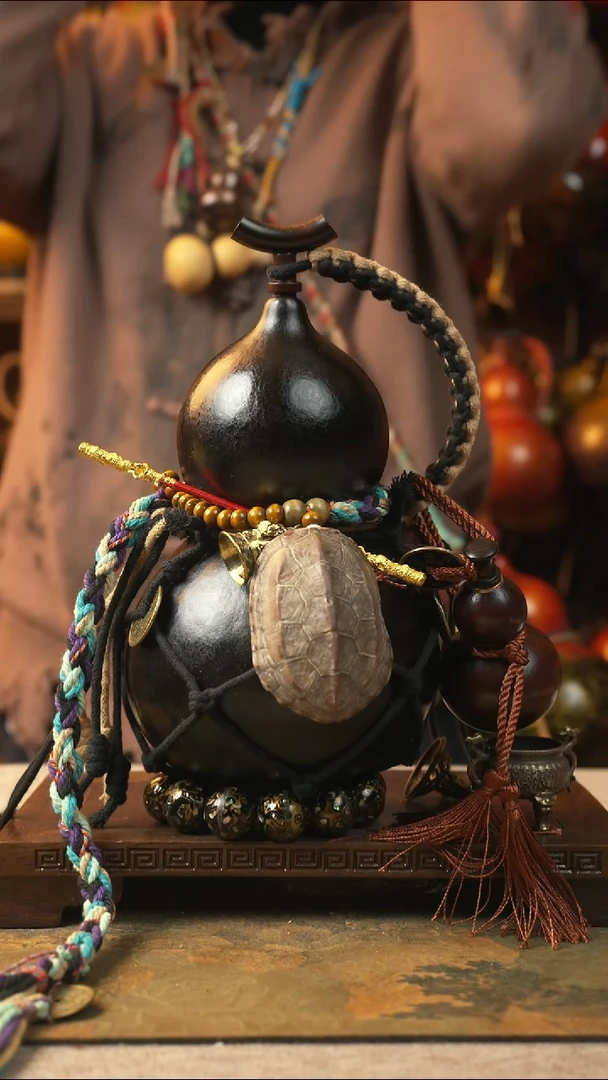 276大漆一物一拍记葫堂出品【不带手串】