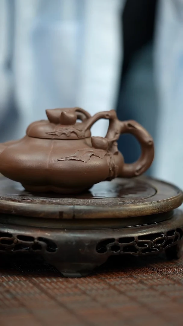 茶壶紫砂宜兴紫砂岁颐传砂原矿全手12