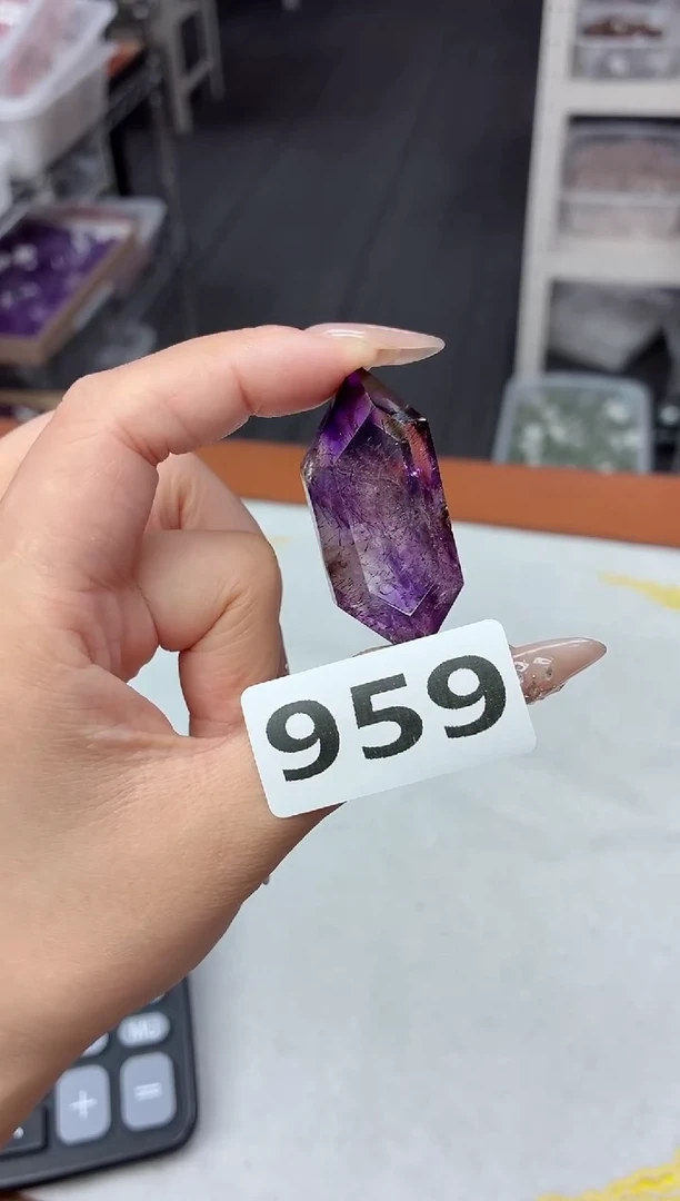 未镶嵌珠宝半成品水晶陈***到超七原石959