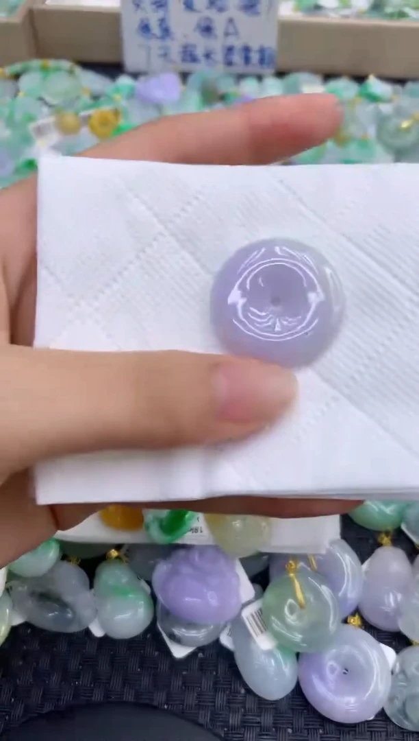 颈饰未镶嵌翡翠天然缅甸A货翡翠