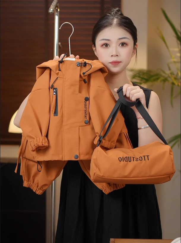 【现货】2025春秋季新款儿童潮流时尚可爱休闲套装28671