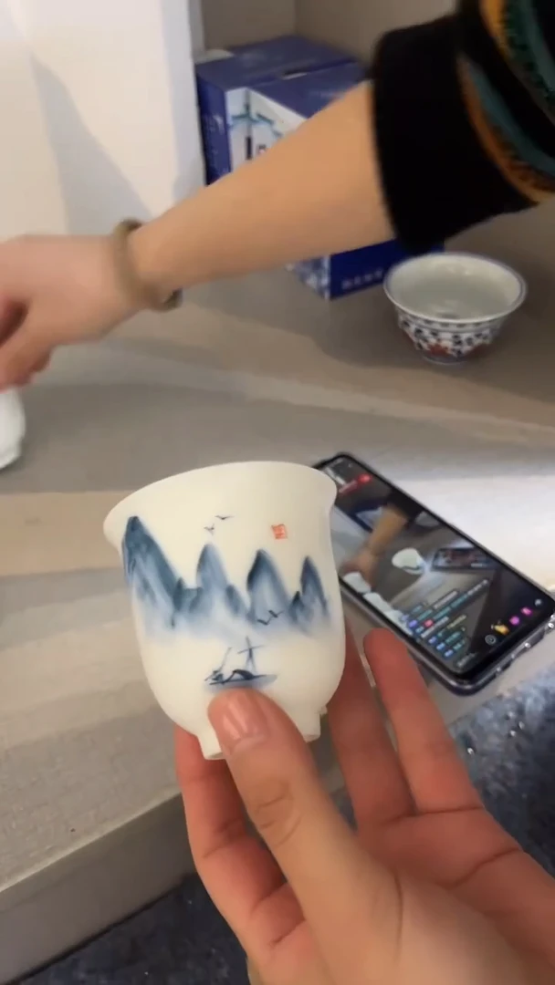 景德镇高温瓷山水2