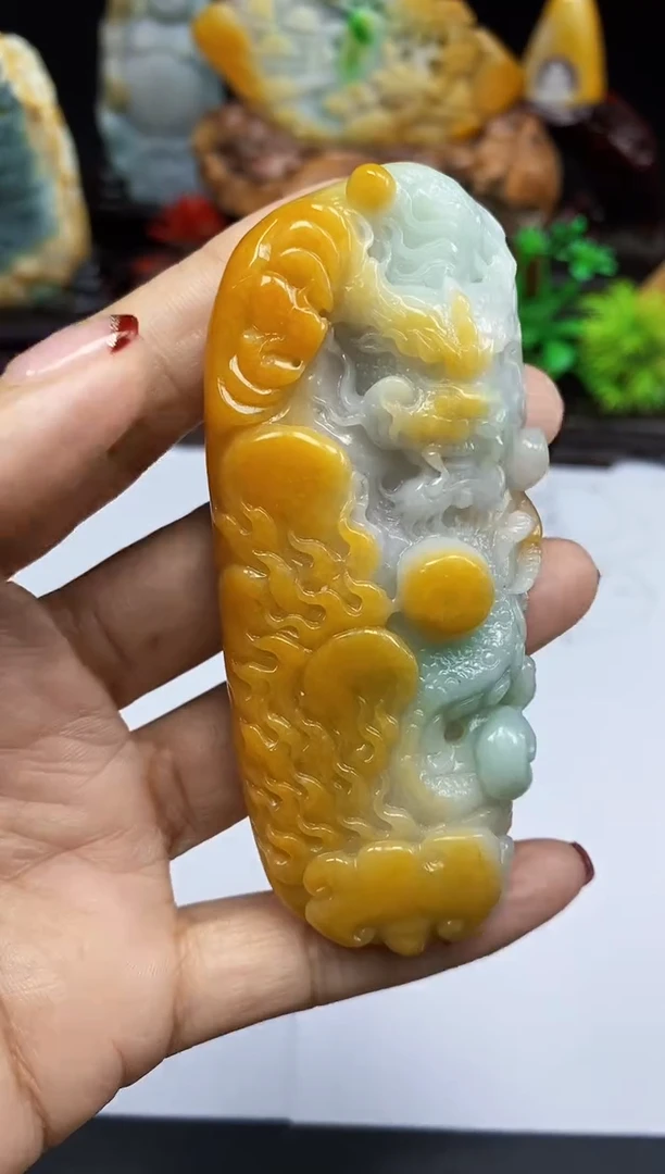 【闪购商品】翡翠颈饰未镶嵌翡翠A货