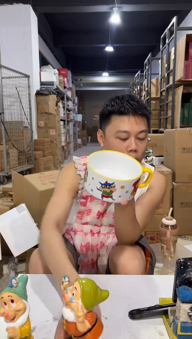瓷片小新合集星星泡面碗