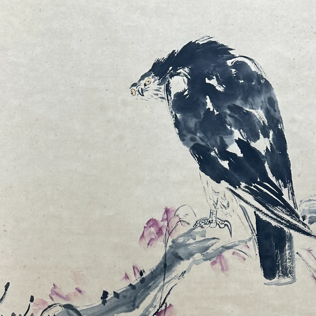 DY4520孙先生 花鸟 纸本126*68 2369