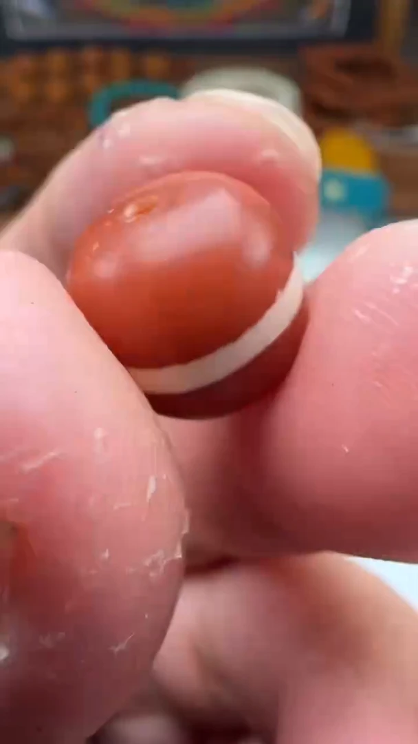 玛瑙/玉髓老型单珠未镶嵌玛瑙线珠老型单珠一个